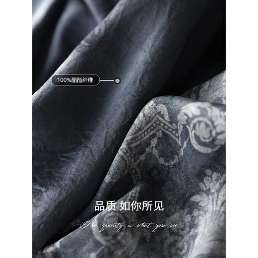 COCOBELLA[双面穿]可溯源90绒国风纯醋酸新中式羽绒服DC3035 商品图4