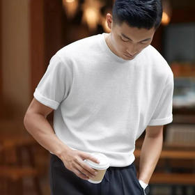 【季末清仓！49元3件】Gesamy格桑米凉感四面弹华夫格短袖【单件不发，3-5天发货】