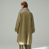 谜底大廓形长风衣女2025秋新品通勤时尚质感挺阔H型翻领253ME1051 商品缩略图2