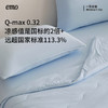 【换季清仓！】一默 波浪凉感被 冰晶蓝/青瓜绿 接触瞬间带来沁肤凉意；锦氨混纺面料，柔软丝滑轻盈透气；高弹性针织织法，贴合身体曲线无束缚；3D波浪绗缝透气排湿​；可机洗免被套设计省心省力 商品缩略图3