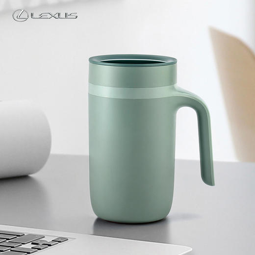 商务保温不倒杯-翠微绿 商品图1