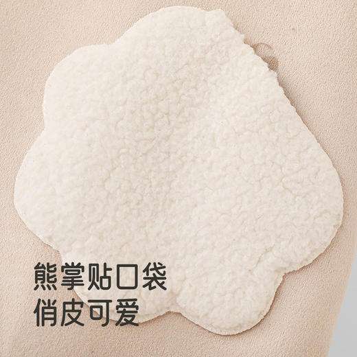 【商场同款】英氏婴儿衣服秋冬季连帽加厚保暖男童女童连身衣新款 商品图3