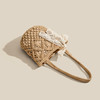 星期六包包女2025新款单肩斜挎包镂空编织包休闲水桶包通勤草编包SSC521A0 商品缩略图1
