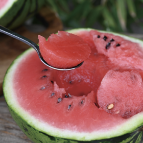 灵丘高海拔西瓜熟了，平人有机标准种植匠心接力，又大又甜又好吃！