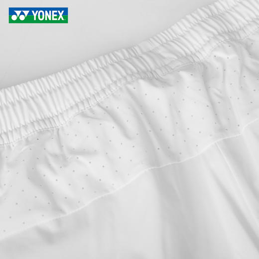YONEX尤尼克斯羽毛球服1209025BCR男款透气排汗短裤训练比赛 商品图4
