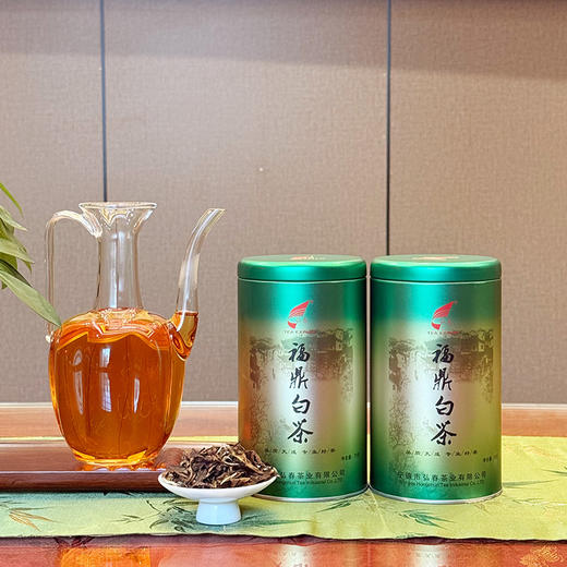 【买一得二】[ 口粮茶 ]  弘春凝香十载老白茶150克/两罐 商品图3