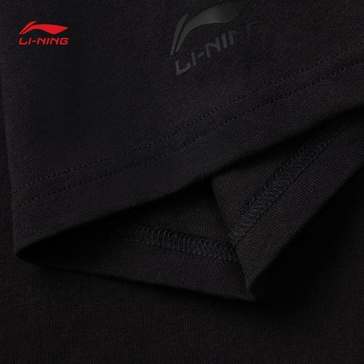 李宁男女同款冰感舒适吸湿排汗宽松短袖文化衫AHSV741 商品图9