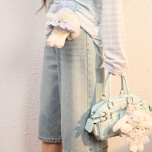 【甜美系】三彩2025新款毛绒兔包包挂件卡通可爱玩偶裙摆钥匙扣 商品图3