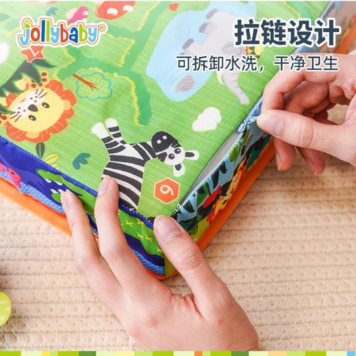 【云优选】jollybaby拔萝卜玩具可啃咬婴儿过家家0-6个月宝宝早教动手拔拔乐 商品图3