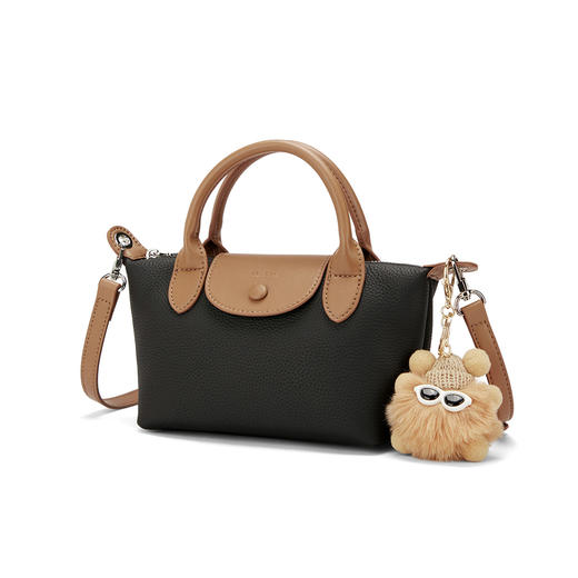 星期六包包女2025新款夏季手提斜挎包饺子包百搭通勤女包小包SS3521A329 商品图2