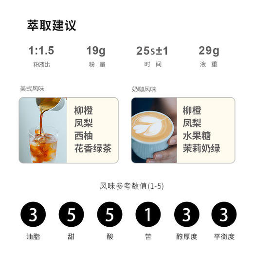 橙C汽水风味拼配 肯尼亚乳酸发酵&厌氧水洗 一豆两用咖啡豆 商品图3