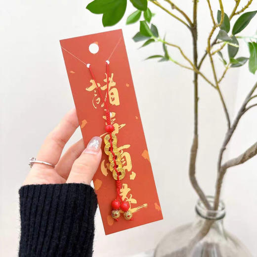 国风手编绳挂件混款祈福挂件纪念日百货门店同款162205480 商品图3