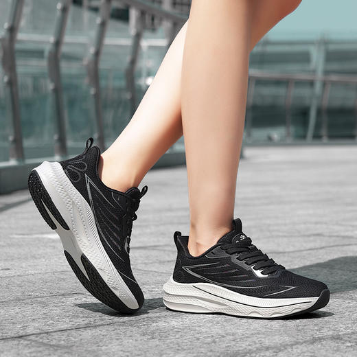 WFK幻影熊趣跑者缓震中底男女款休闲运动跑鞋H1827 商品图11