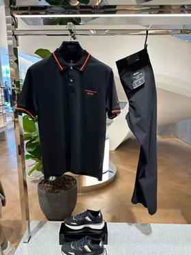 HUGO BOSS POLO男 50543257-001 黑色.