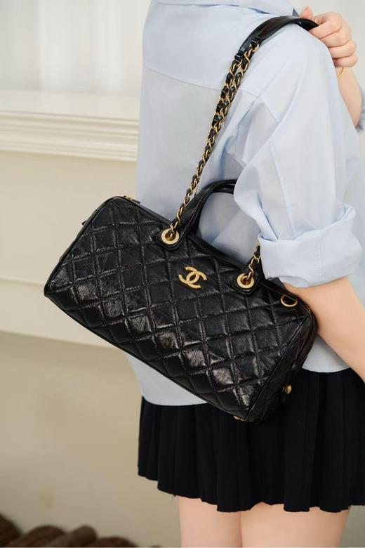 BT319 香奈儿 25A高级手工坊Maxi保龄球 油蜡皮（BT*MM）7.31直播款 商品图7