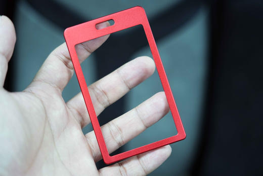 铝合金3.7mm加厚工号牌员工工作牌高档工作证挂牌卡套 商品图2