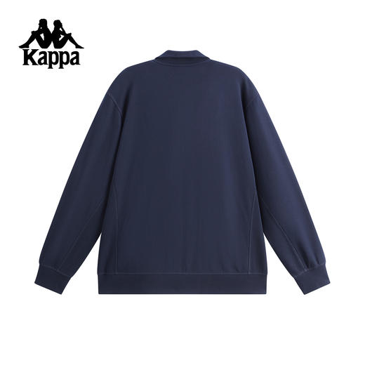 Kappa卡帕背靠背运动外套男士新款秋季休闲针织开衫刺绣纯棉上衣K0F52WK21 商品图1