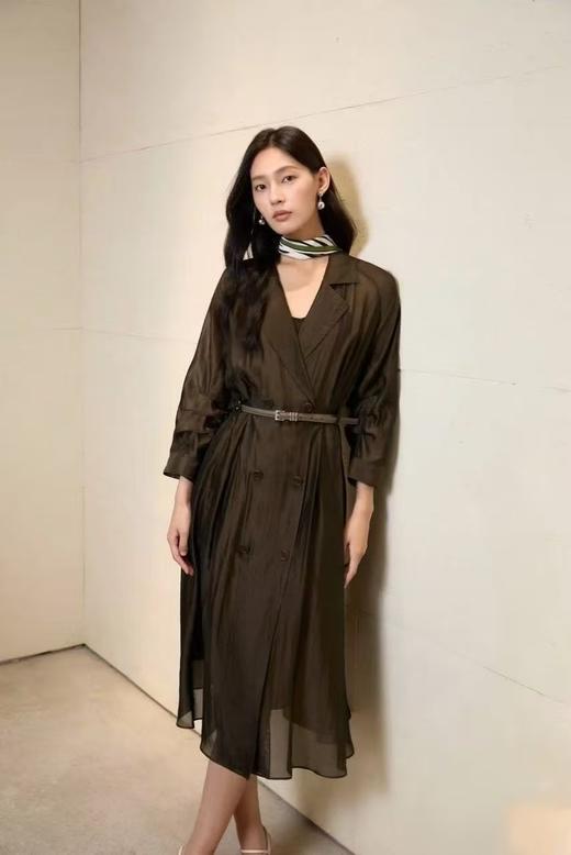 歌力思ELLASSAY女装风衣式连衣裙ewf363F00200 商品图0