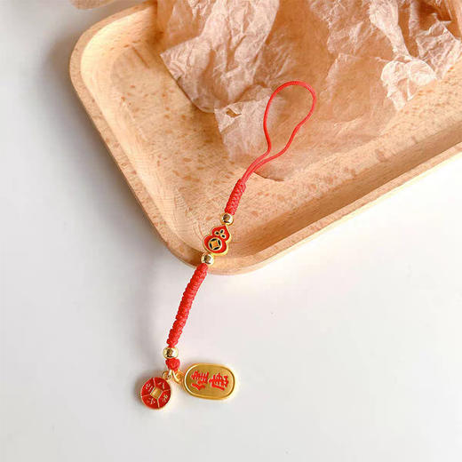 国风手编绳挂件混款祈福挂件纪念日百货门店同款162205480 商品图4
