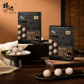 锋味派爆汁牛筋丸250g*4盒