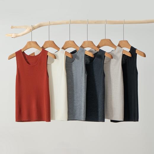 馥迦60支澳洲精纺羊毛无袖背心 商品图5