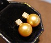 11mm金珠耳钉 商品缩略图1