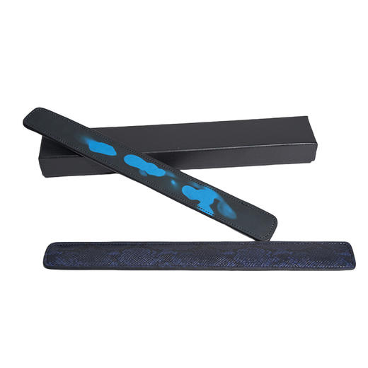 魅灵温变 蛇纹温变戒尺（一面蛇皮一面黑变蓝） 商品图1