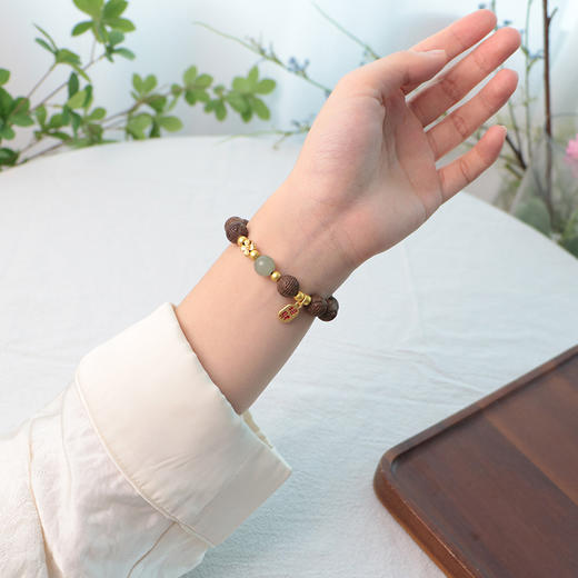 肝：铜配饰 + 寿字珠10mm 商品图4