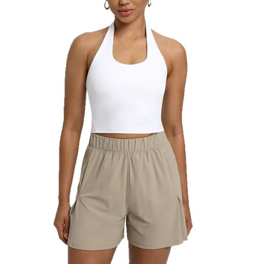 跃牌【倚窗听雨】Athena 运动内衣女NlLlT一体式挂脖文胸运动速干跑步瑜伽背心WX116 商品图3