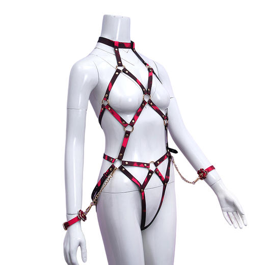 魅灵温变 黑变玫红 束缚衣+手环 商品图4