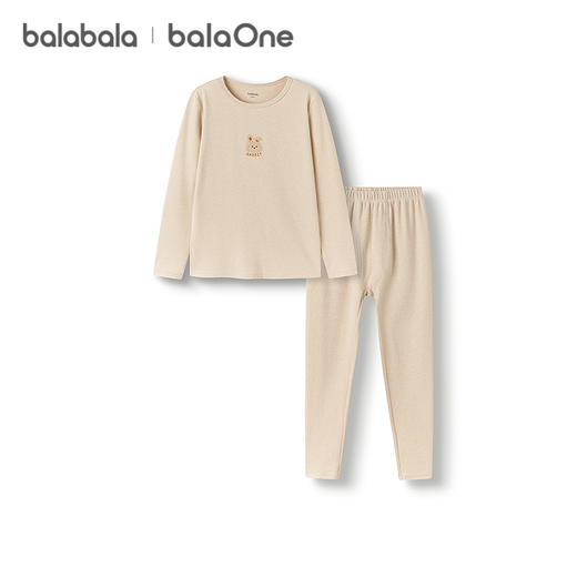 巴拉巴拉balaOne女童内衣套装儿童2件套新款童装2025秋冬抗菌舒适 商品图4