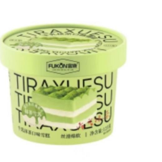 富康提拉米苏（牛乳抹茶口味）雪糕125g 商品图0