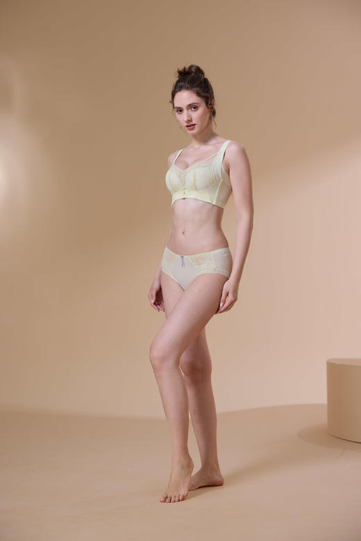 【第二件 0 元｜ 满2件 5 折】【B杯单件】【有红色】【秀黛】浅颂经典无钢圈中厚杯文胸【有红色】S6110003B【门店同款】 商品图7