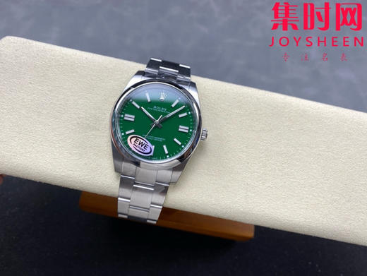 劳力士EWE蚝式恒动型41mm系列 3230机 橄榄绿 板带 男士腕表 商品图4