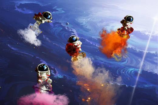 贝林自然世界漫步宇航员系列盲盒博物馆文创礼 商品图0