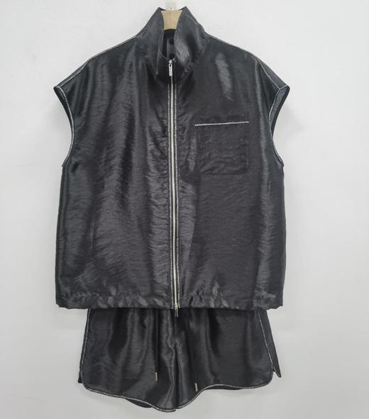 MC无袖短裤套装50401（黑）夏季152111050321 商品图1