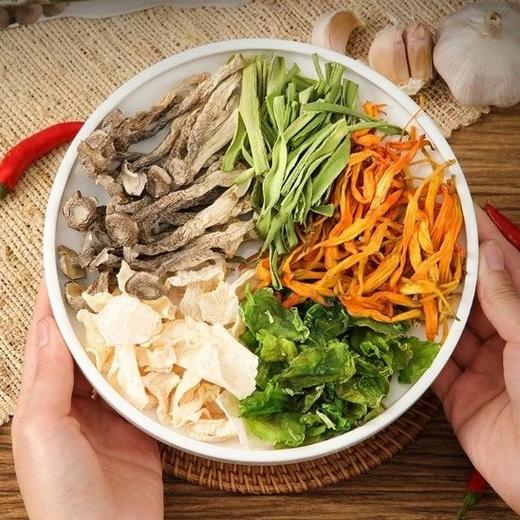 农家三脆天然山野组合脆嫩爽口选用特级品质干净无沙肉质饱满配料干净无添加一桌上吃的最快的菜基地直邮 商品图1