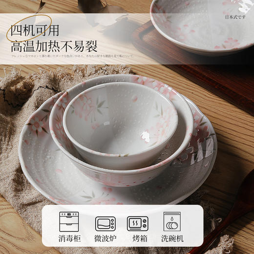 日本制造陶瓷餐具（雨樱） 商品图4