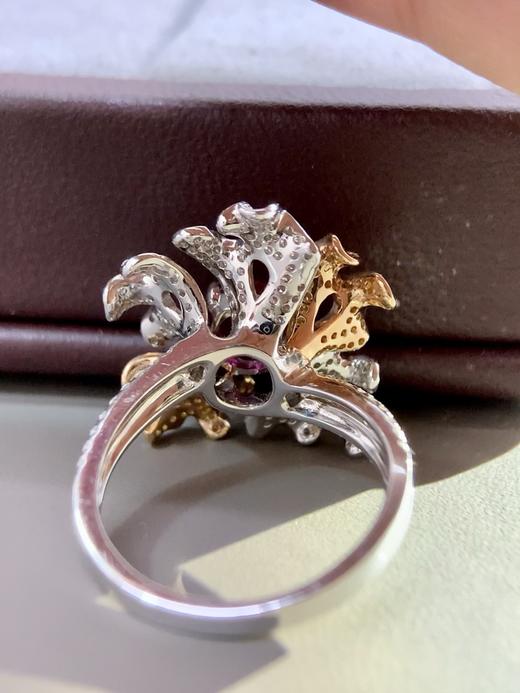 1.18ct刻面红宝石戒指 商品图7