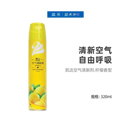 凯达空气清新剂.柠檬香型320ml【21003843】 商品图0