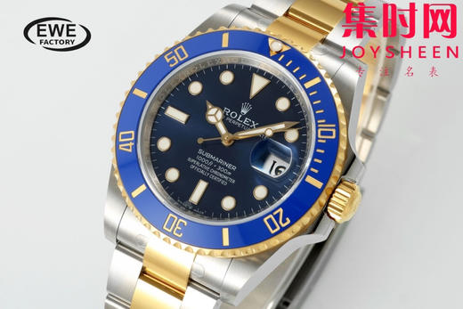 劳力士EWE新款潜航者型41系列 间金蓝水鬼41mm 3235机 男士腕表 商品图2
