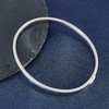 【限时8.8折】【线上铂金馆】PT950 【国际铂金协会】椭圆形铂金空心(面宽约4.6-5mm)螺丝纹开口手镯(BSZ00001-02)预售产品下单后不退款不退货不换货不补差价) 商品缩略图2