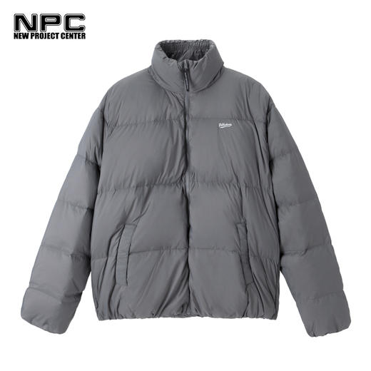 NPC潮牌男装李晨nic同款绣花拉链白鹅绒立领羽绒服情侣NP27DJ21 商品图7