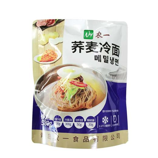 农一冷面方便装580g 농일 메밀 냉면 商品图0