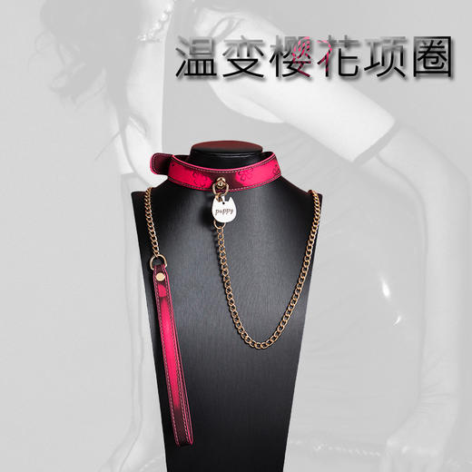魅灵温变 温变樱花项圈 项圈+牵引 商品图6