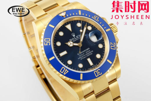 劳力士EWE新款潜航者型41系列 全金蓝水鬼41mm 3235机 男士腕表 商品图1