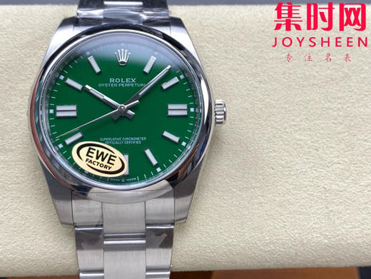 劳力士EWE蚝式恒动型41mm系列 3230机 橄榄绿 板带 男士腕表 商品图0