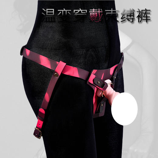 魅灵温变 温变黑变玫穿戴裤 穿戴裤+阳具 商品图5