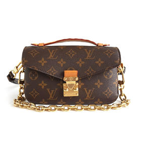 【95新】LV路易威登POCHETTE METIS EAST WEST手袋M46279老花新款小邮差包单肩斜挎包女士现售价：14000！300725NJS05