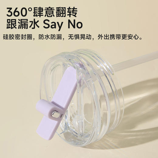 超大容量保温保冷吸管杯 商品图5